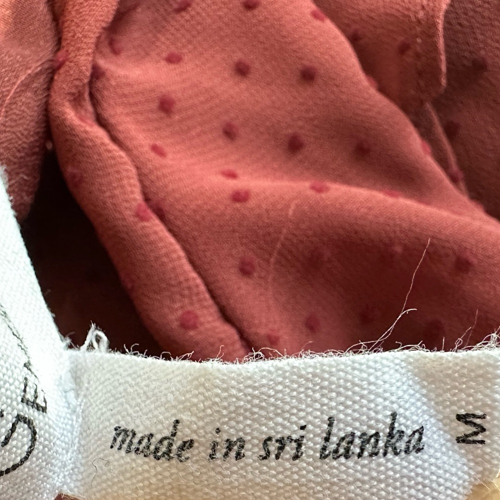 Burgundy Ruffle Dress - Picture 5 of 5